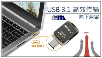 圣诞将至 送礼就送pny type c双接口存储器