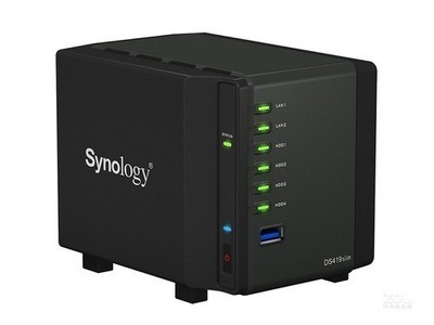 功能强大群晖DS419slim网络存储陕西百登促2833元