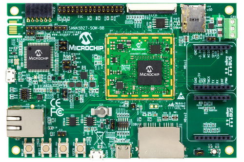 microchip通过基于sama5d2 mpu的系统模块简化工业级linux 的设计