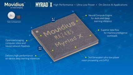 英特尔发布Movidius Myriad X VPU:提出神经计算引擎