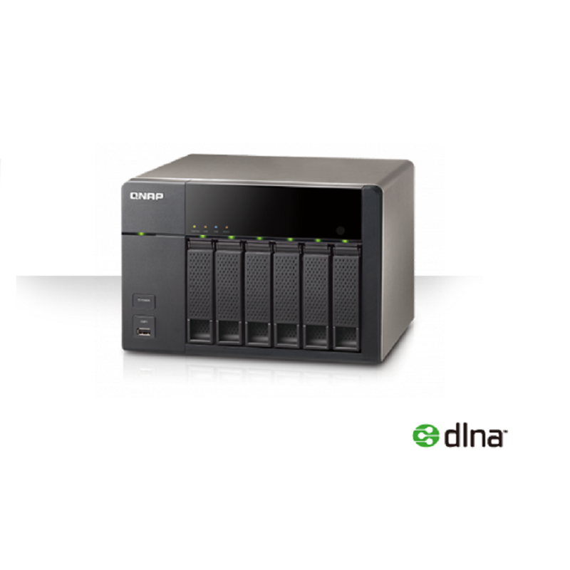 QNAP威联通 TS-669L 网路存储器 NAS 云存储 6盘位(免费升级到3G内存) TS-669L